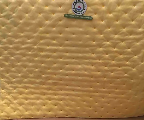 Tấm thấm hóa chất tràn màu vàng