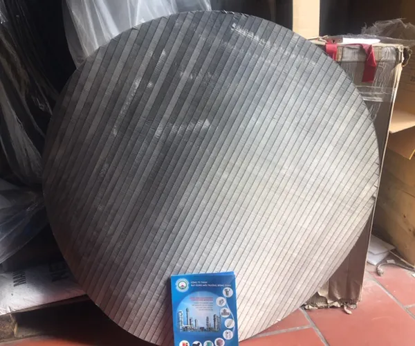 Tấm Tròn Lọc Khe Inox 304 Lọc Bã Bia