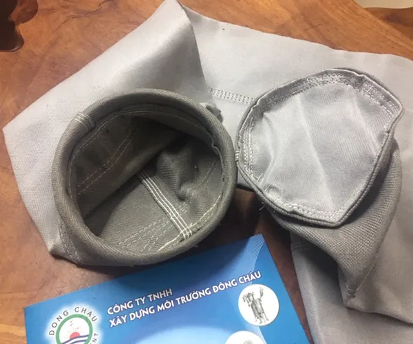 Túi lọc bụi phủ PTFE chịu ăn mòn hơi axit kiềm nhiệt độ cao