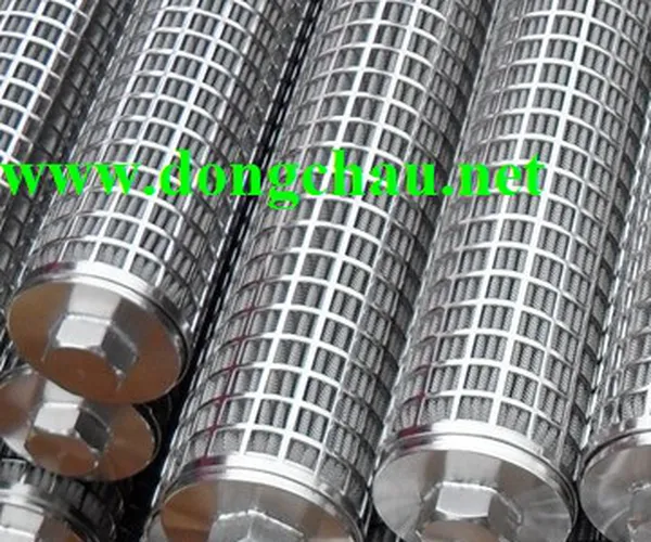 Lõi inox lọc hóa chất dầu khí