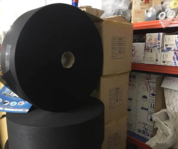 Vải giấy than hoạt tính may khẩu trang 32g