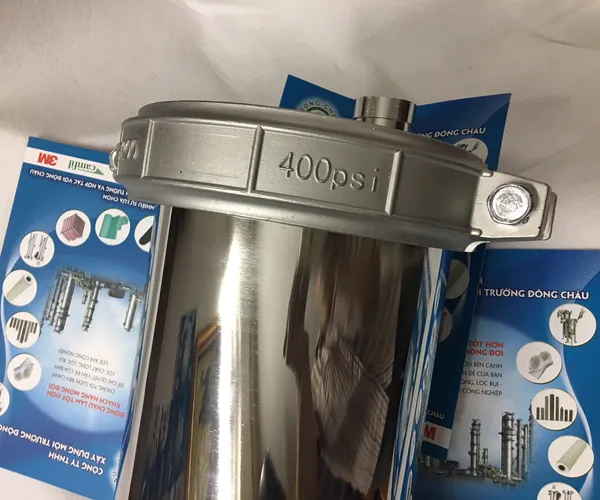 Vỏ Màng RO 8040 Inox 304 400 Psi