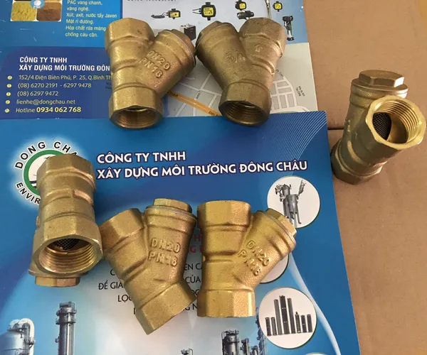 Y lọc cặn bằng đồng DN20 chịu nhiệt