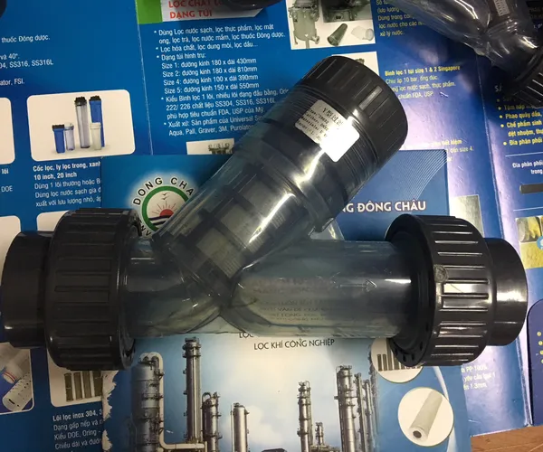 Y Lọc Nhựa Trong DN32