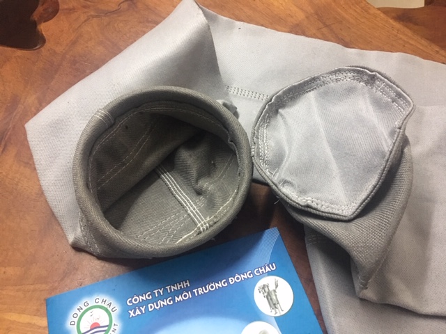 Túi lọc bụi phủ PTFE chịu ăn mòn hơi axit kiềm nhiệt độ cao