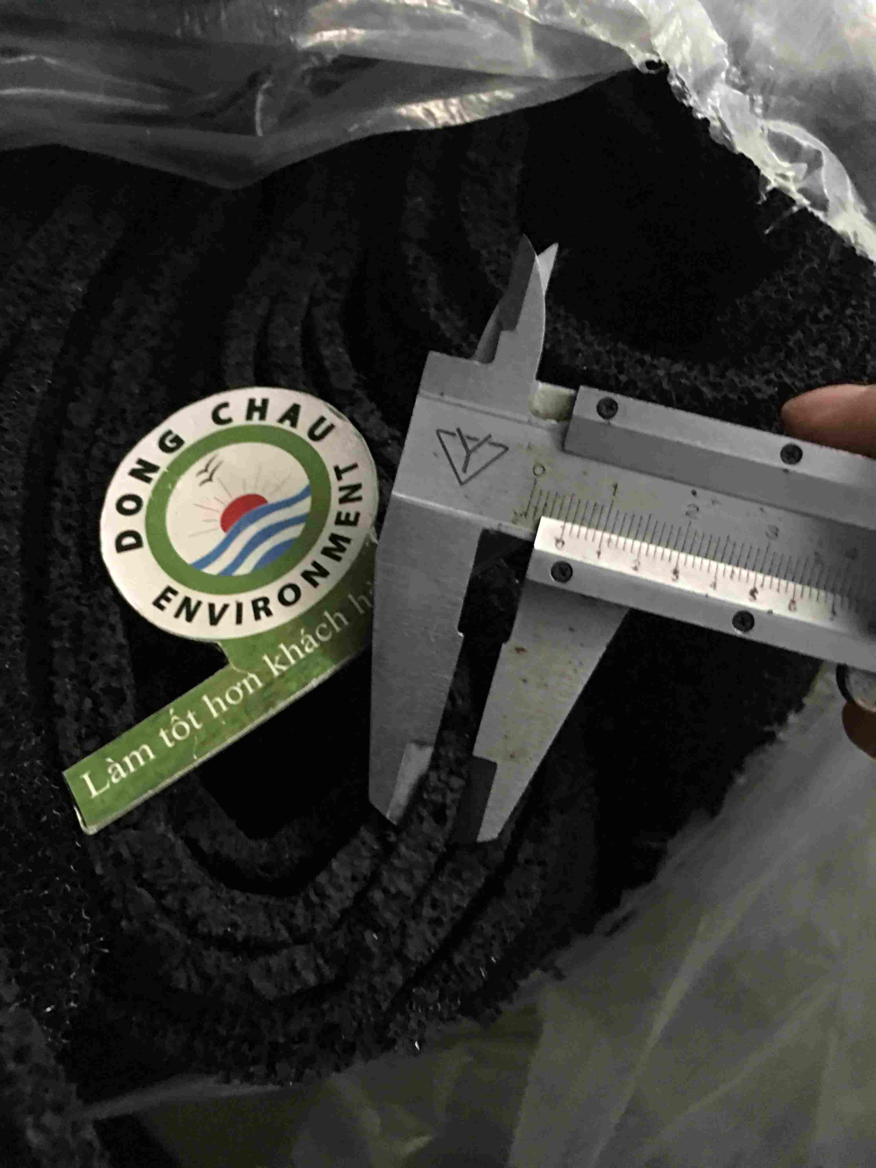 Xốp Cacbon Lọc Khí Khử Mùi 5mm Khổ 1m X 2m