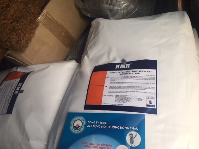 A1120 KMR Polymer Anion Trợ Lắng Keo Tụ Xử Lý Nước Của Hàn Quốc