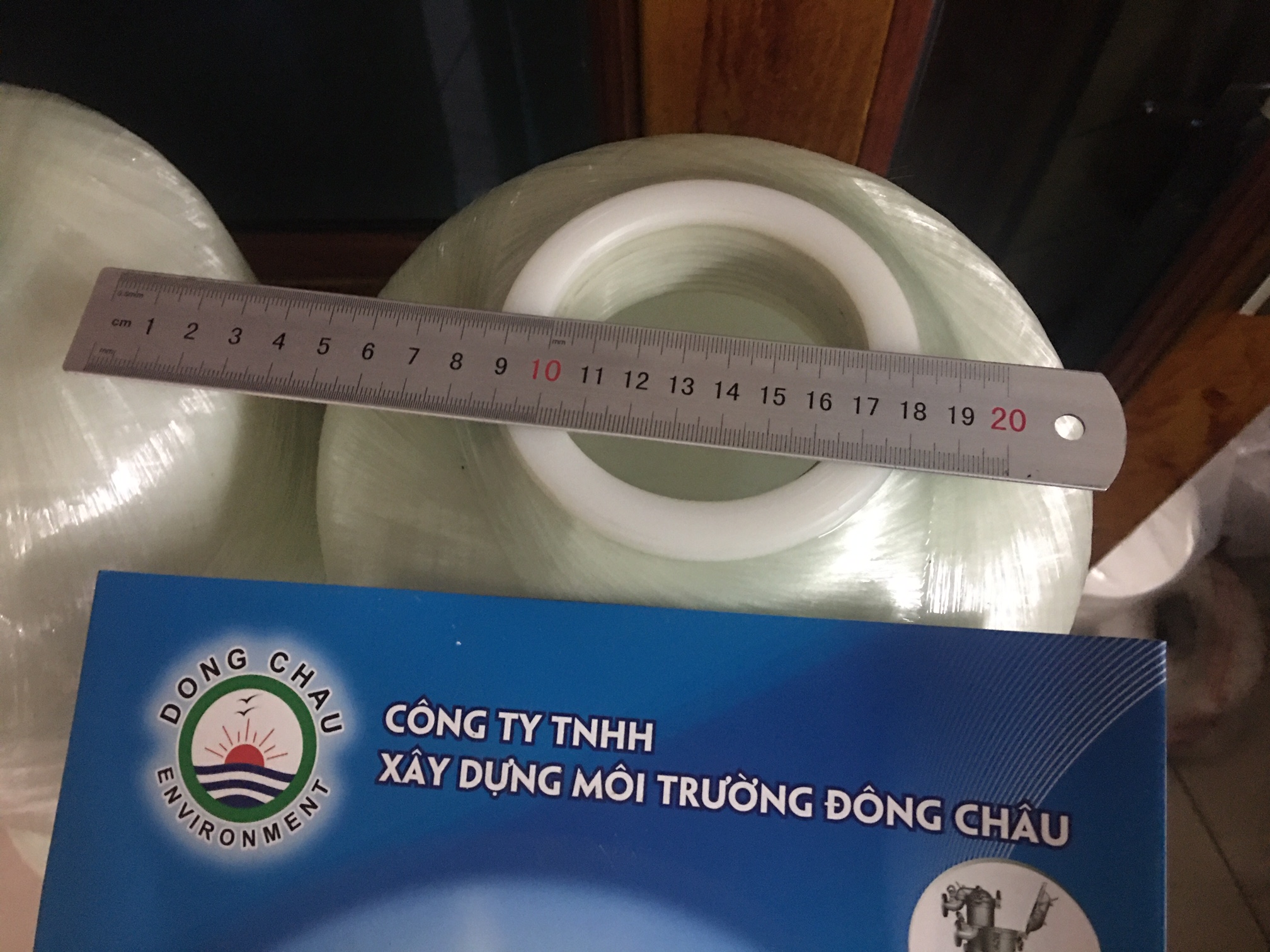 đường kính miệng Bình chứa vật liệu lọc Composite Aqua 844