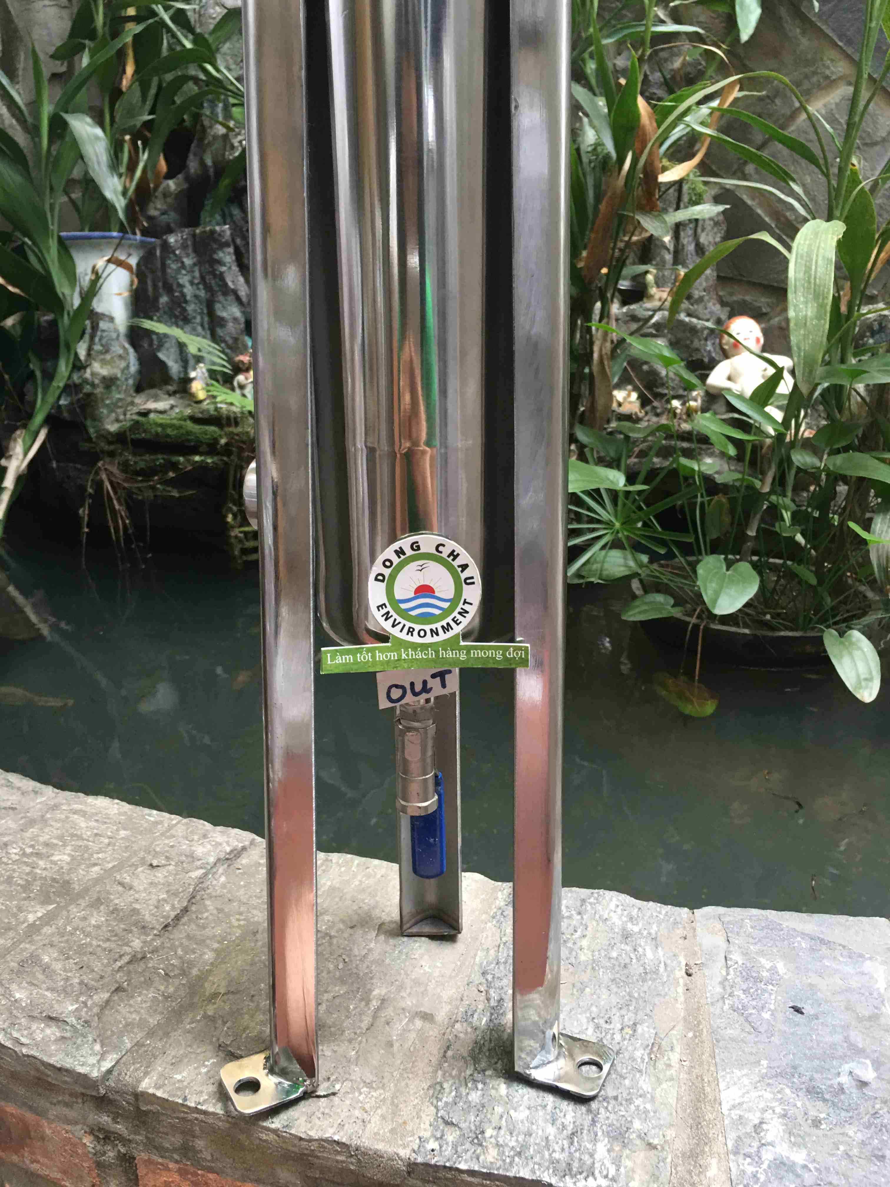 đầu ra Bình lọc 1 lõi 30 inch DOE Trung Quốc