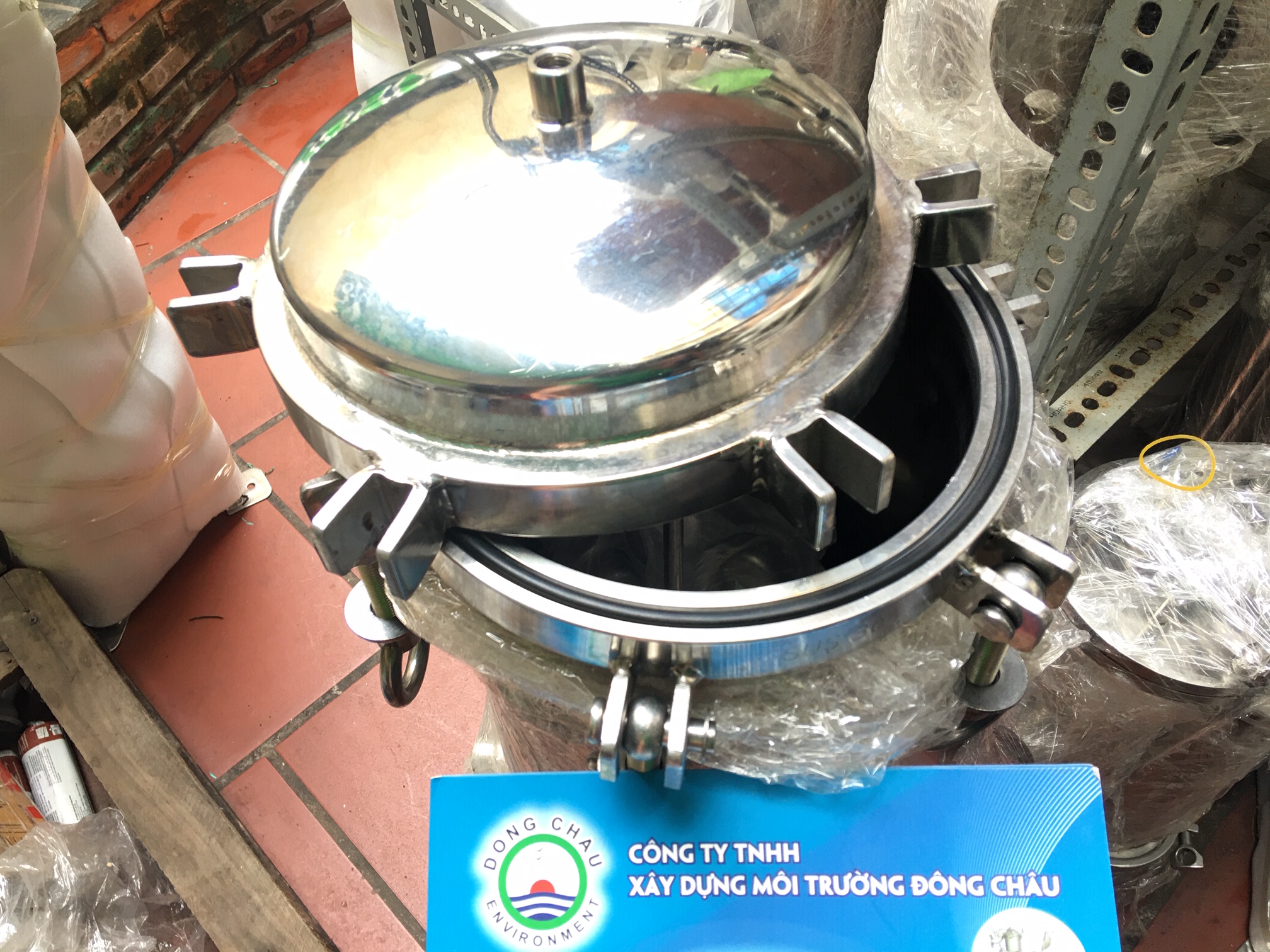 Bình lọc 3 lõi 20 inch ss304