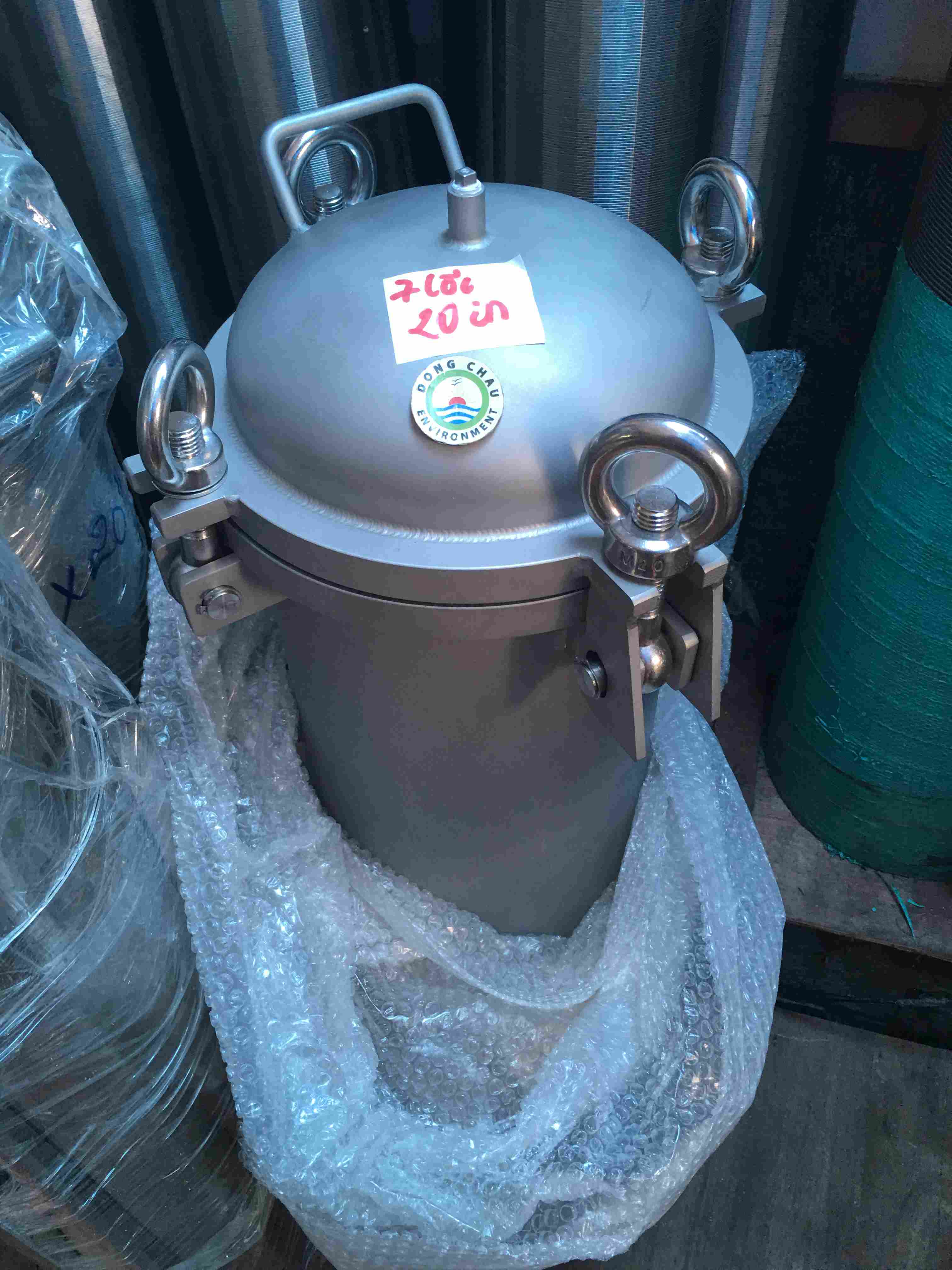 Bình lọc 7 lõi 30 inch DOE Singapore