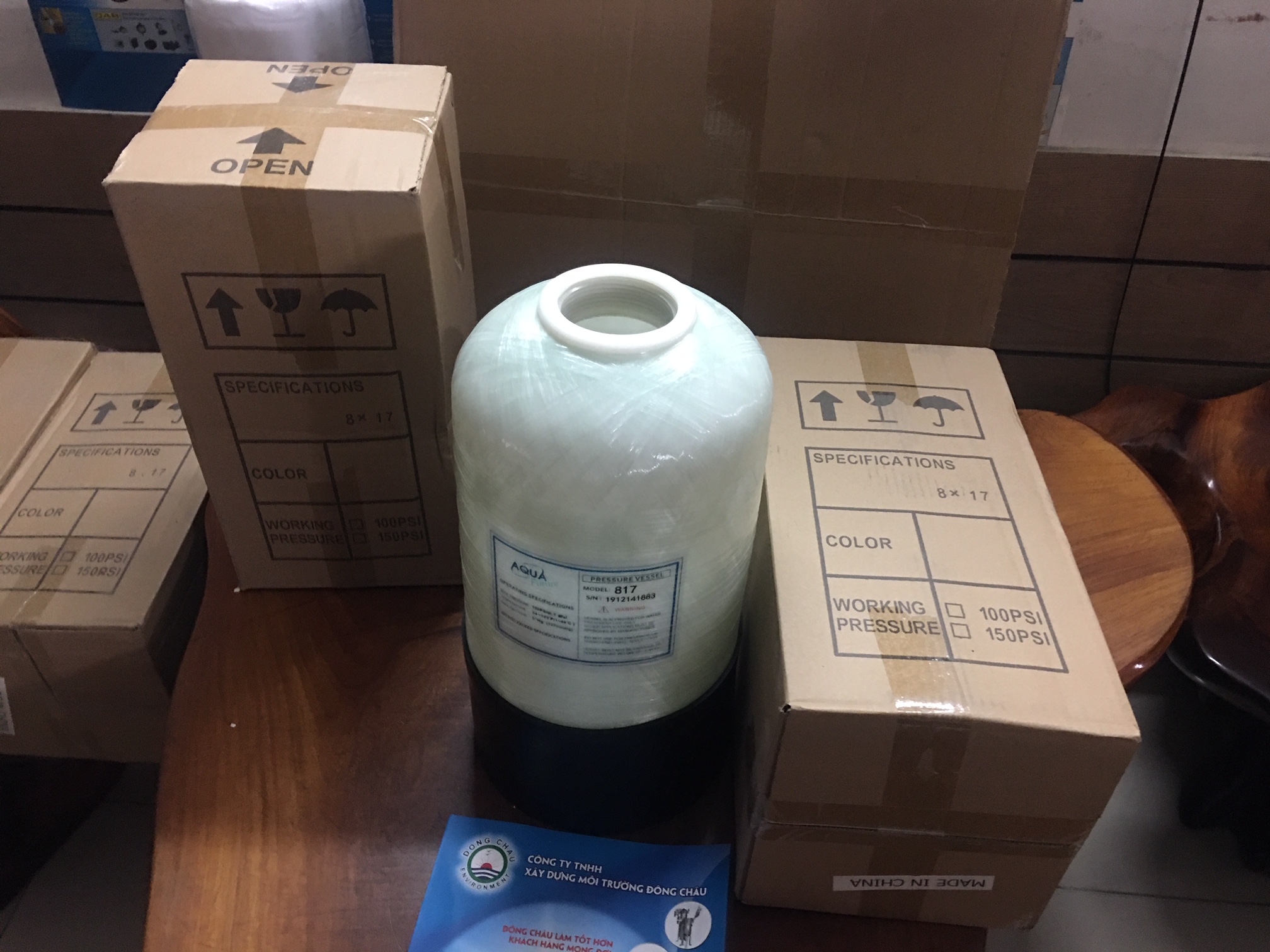 Bình lọc tổng composite Aqua 817