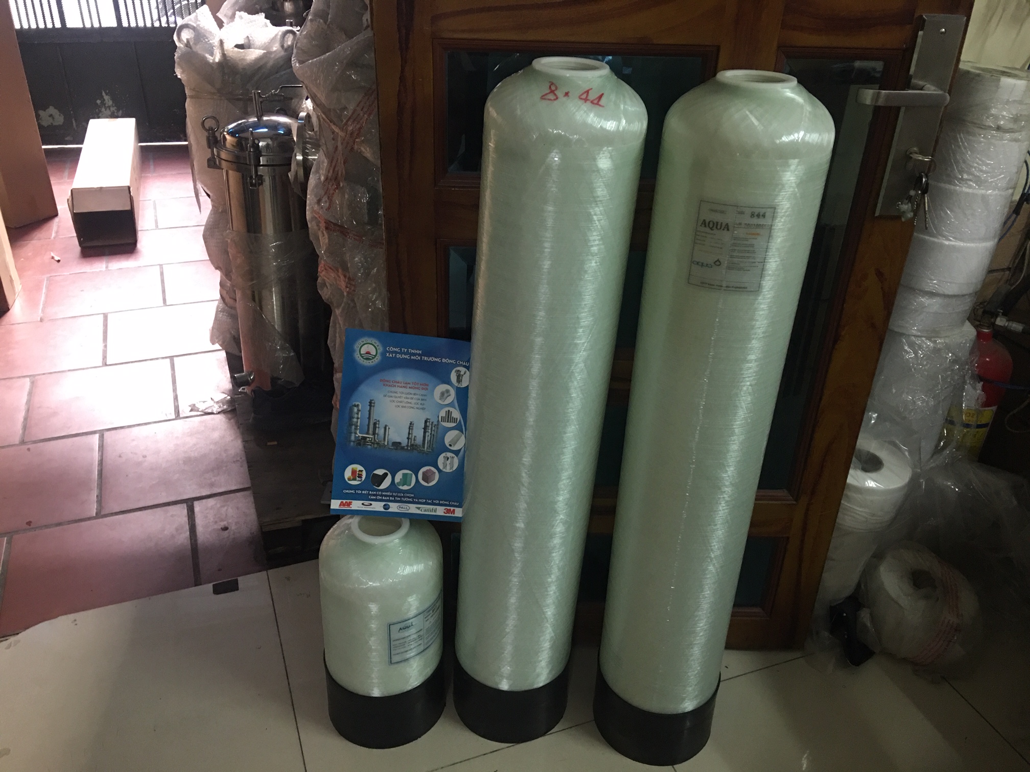 Bình lọc tổng composite Aqua 817