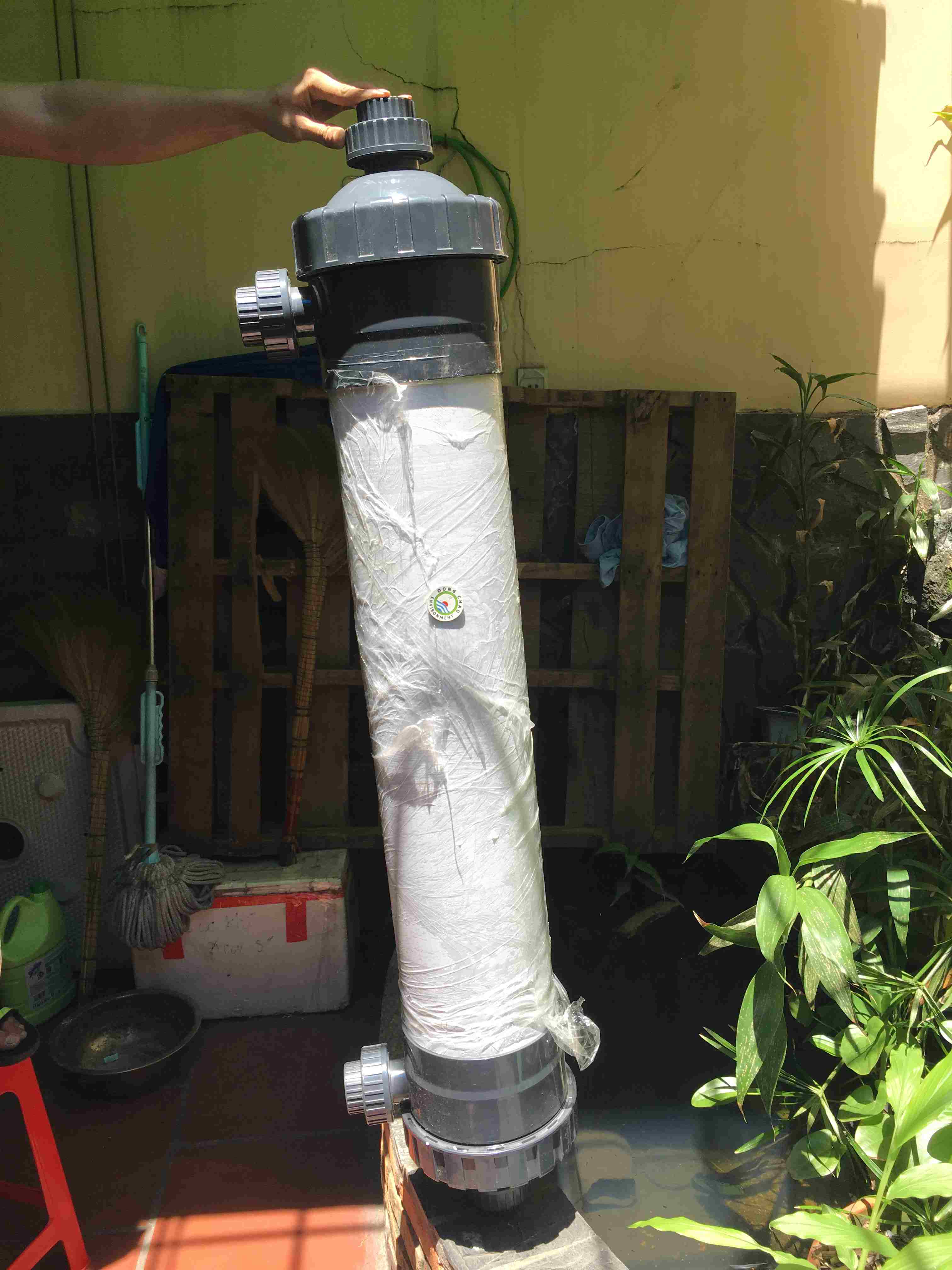 Bộ Vỏ Và Màng Lọc UF Công Nghiệp 8040