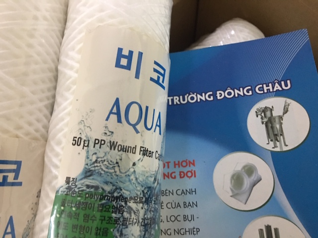 Lõi Lọc Sợi Quấn Aqua Hàn Quốc CPP - 50 Micron - 20 Inch