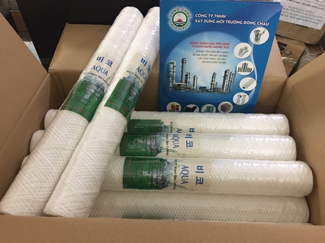 Lõi Lọc Sợi Quấn Aqua Hàn Quốc CPP - 50 Micron - 20 Inch