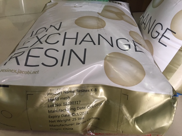 Hạt Nhựa Jacobi K8 Cation Làm Mềm Nước