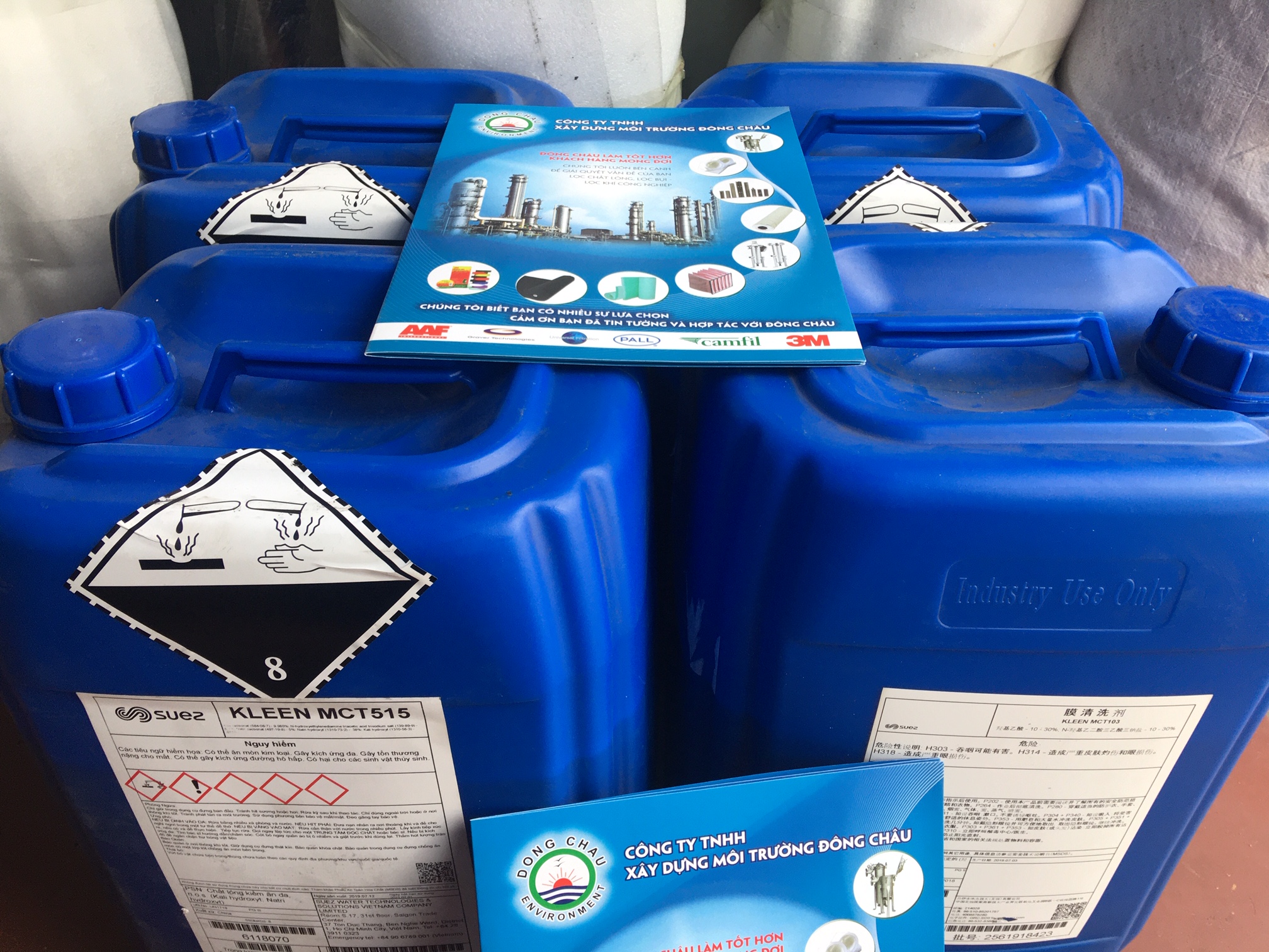 Hóa chất tẩy rửa chất hữu cơ màng RO Suez MC515