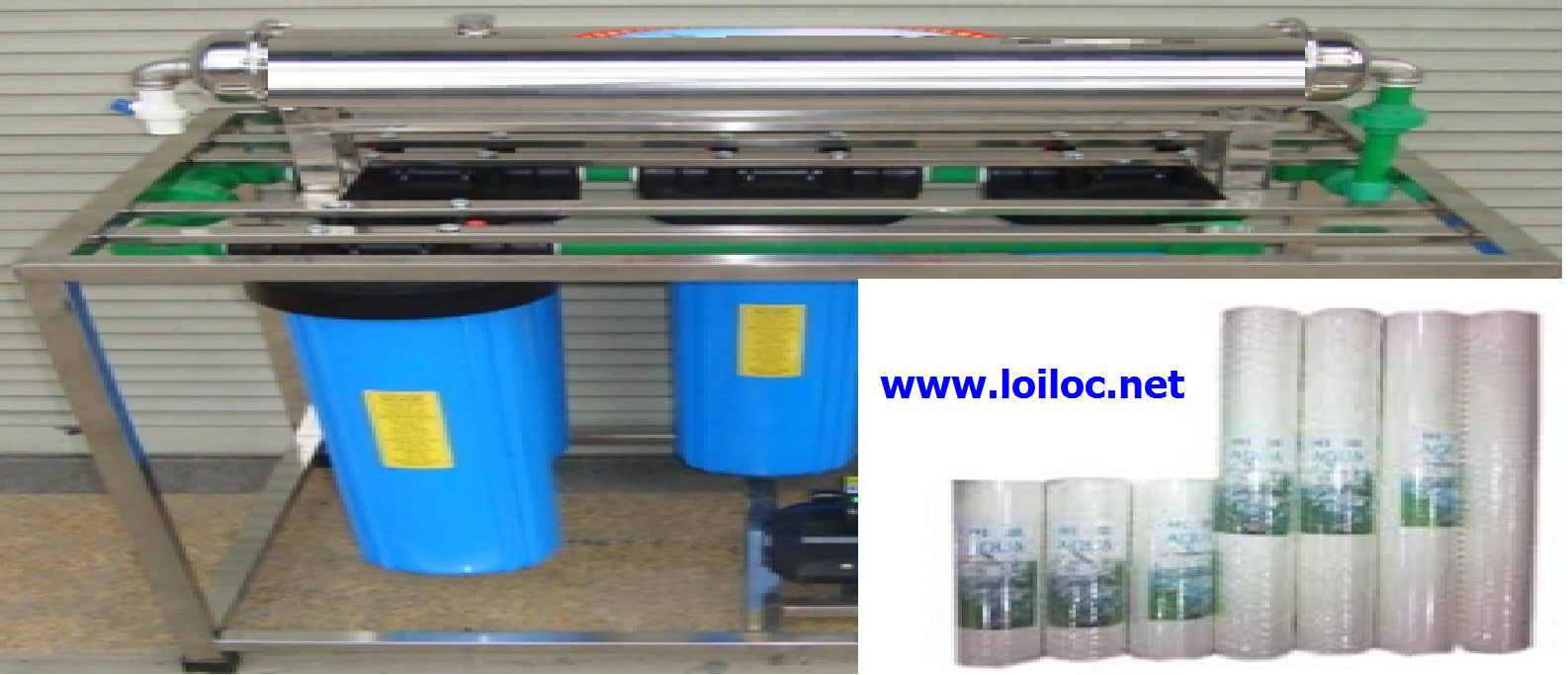 Hệ thống lọc nước mắm dùng lõi lọc