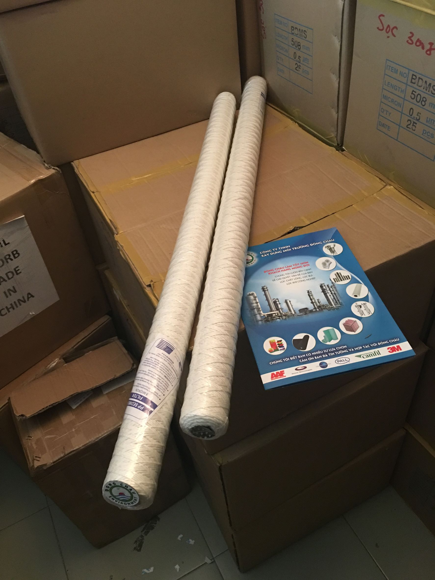 Lõi lọc core inox 5 micron 30 inch