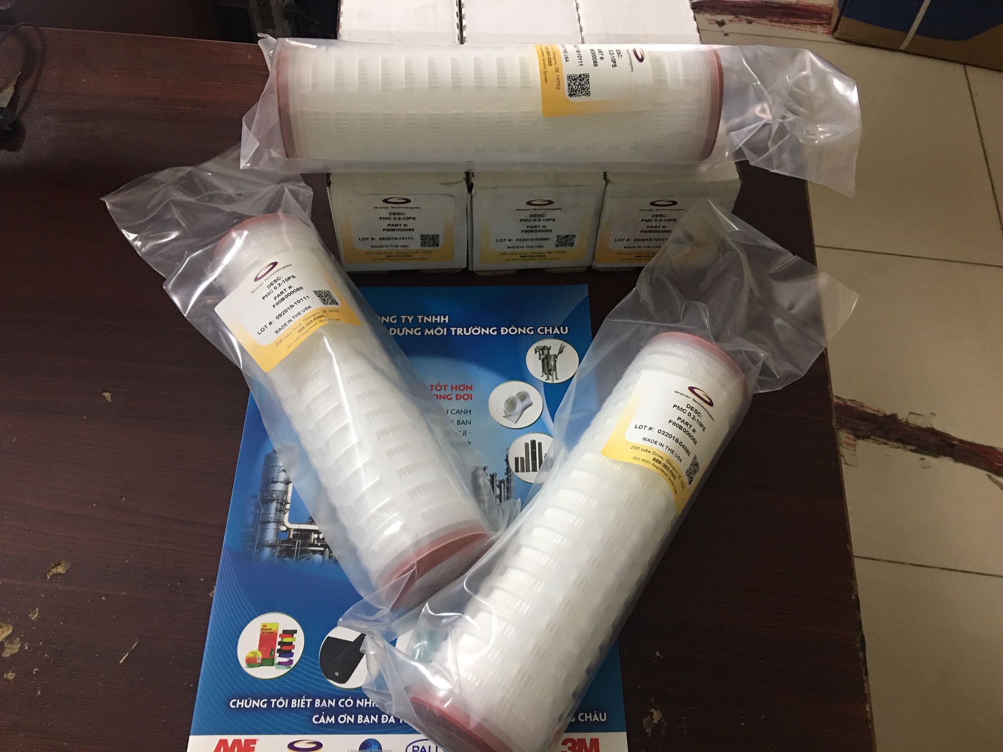 Lõi lọc khuẩn Graver USA PMC-0.2-10PS