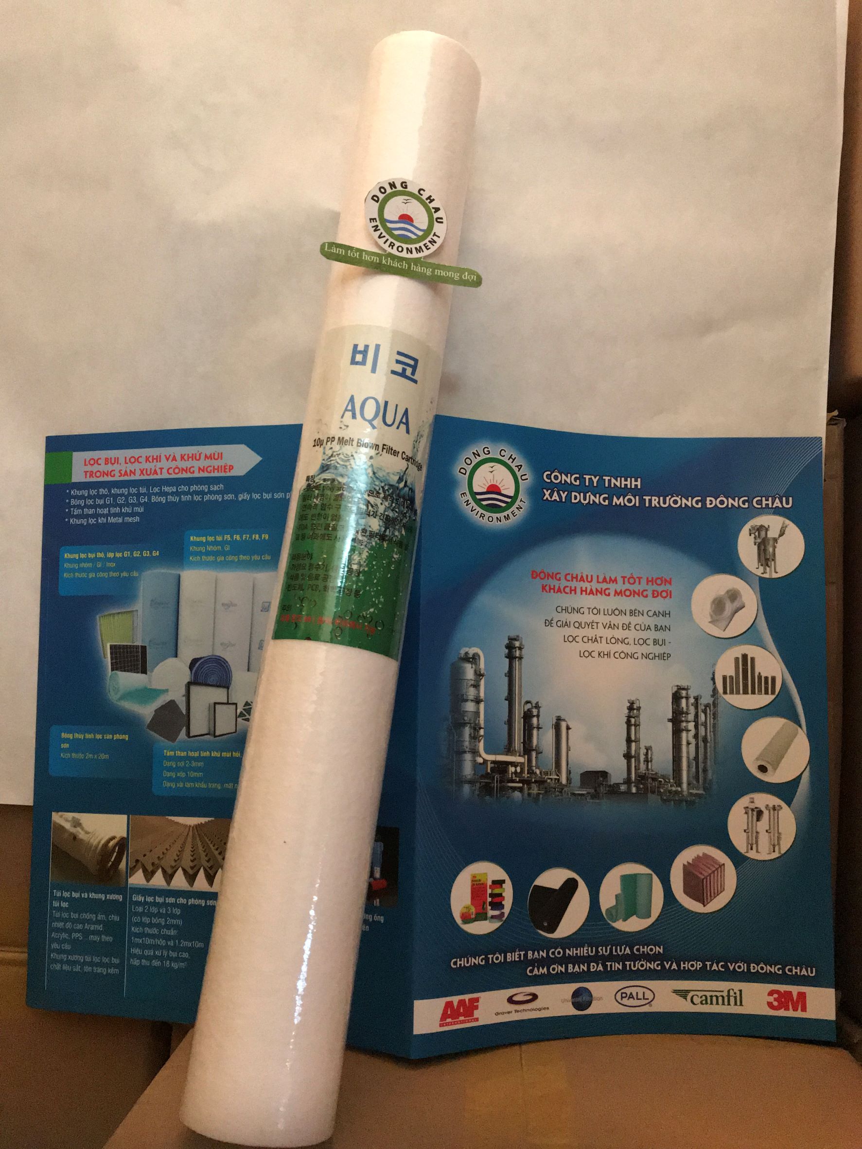 Lõi lọc nén 10 micron 20 inch