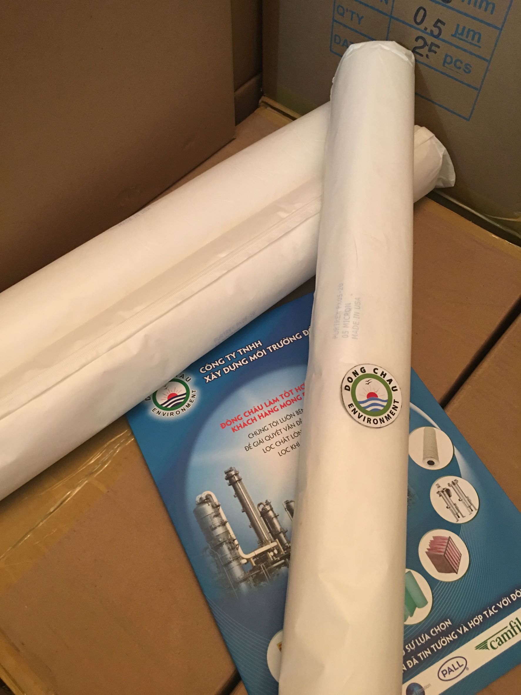 Lõi lọc nén 5 micron 20 inch của Mỹ