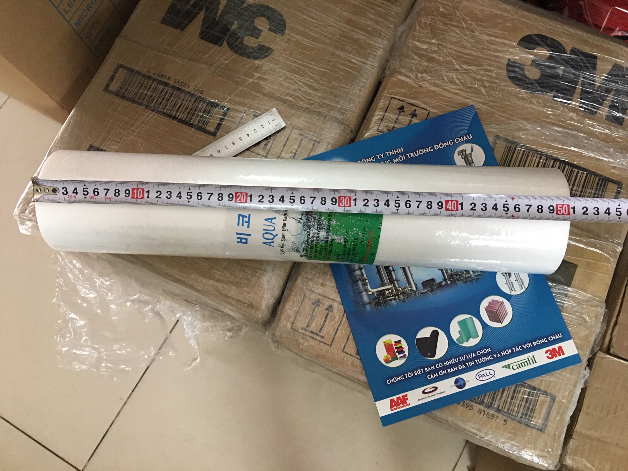 Lõi lọc nén bigblue aqua 1 micron 20 inch