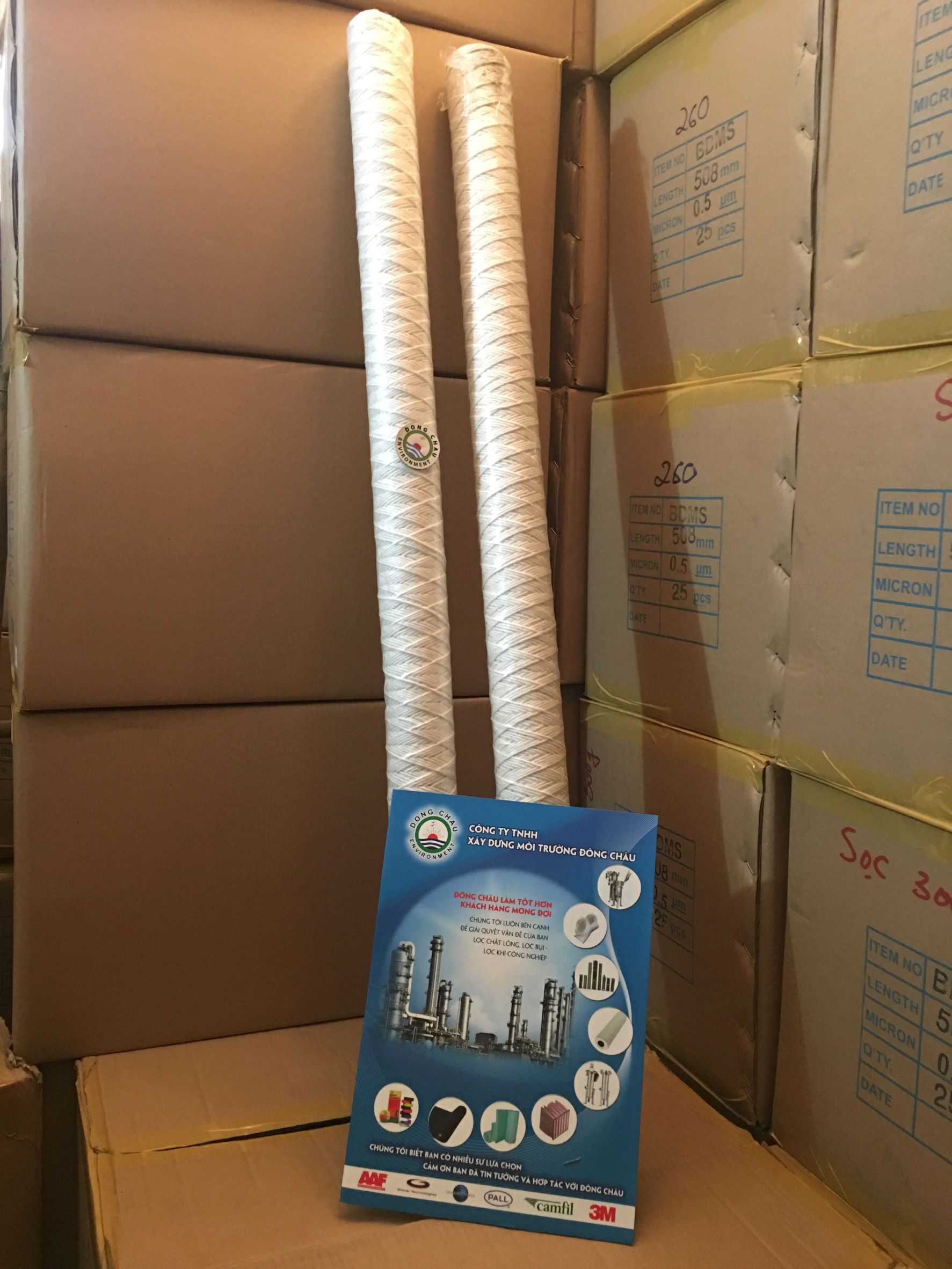 Lõi lọc sợi Aqua 10 micron 40 inch