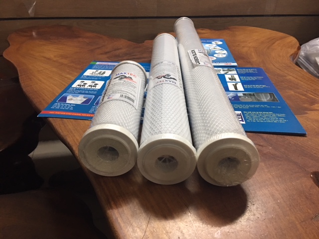 Lõi Lọc Than Maxtec 10 Inch và 20 inch, 30 inch