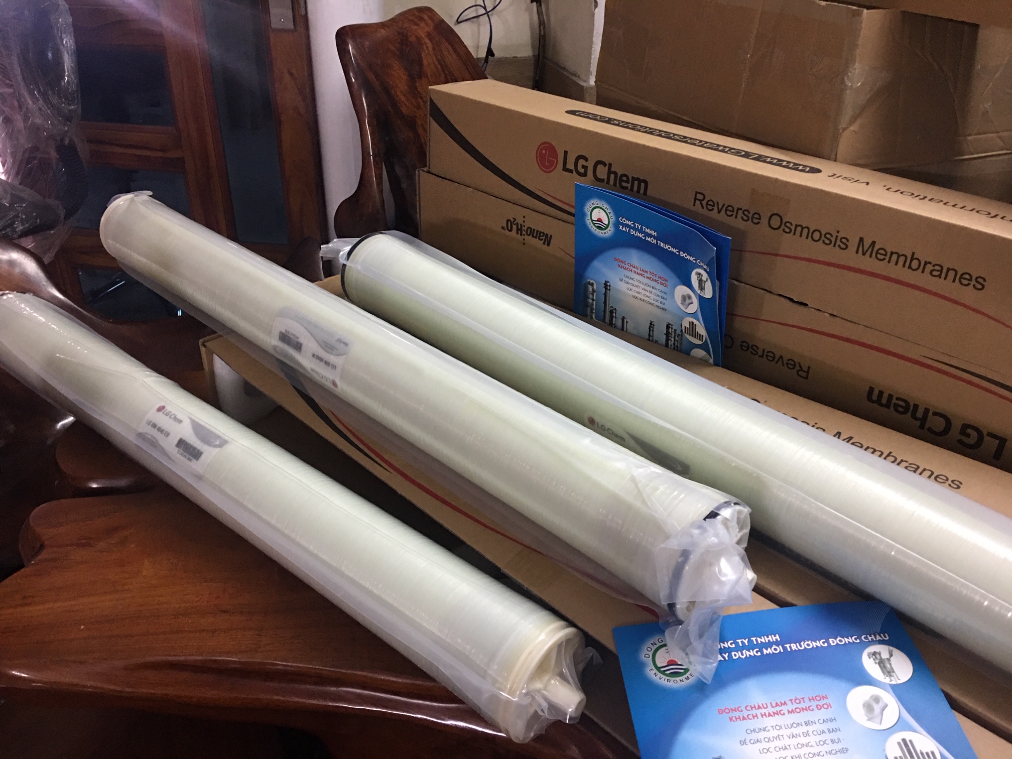 Màng lọc nước công nghiệp RO áp cao LG BW4040R