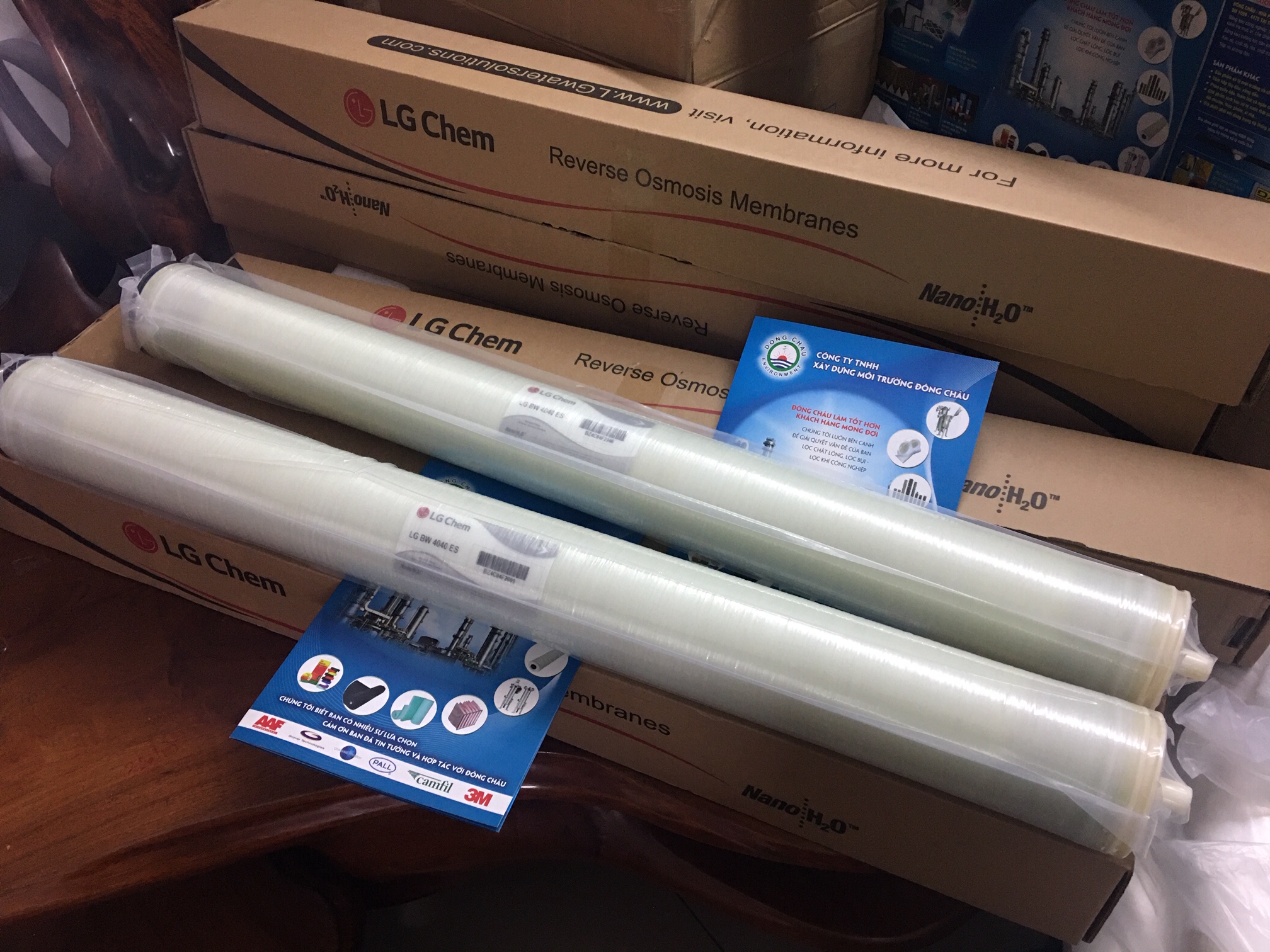 Màng lọc nước hàn quốc áp thấp RO LG BW4040ES