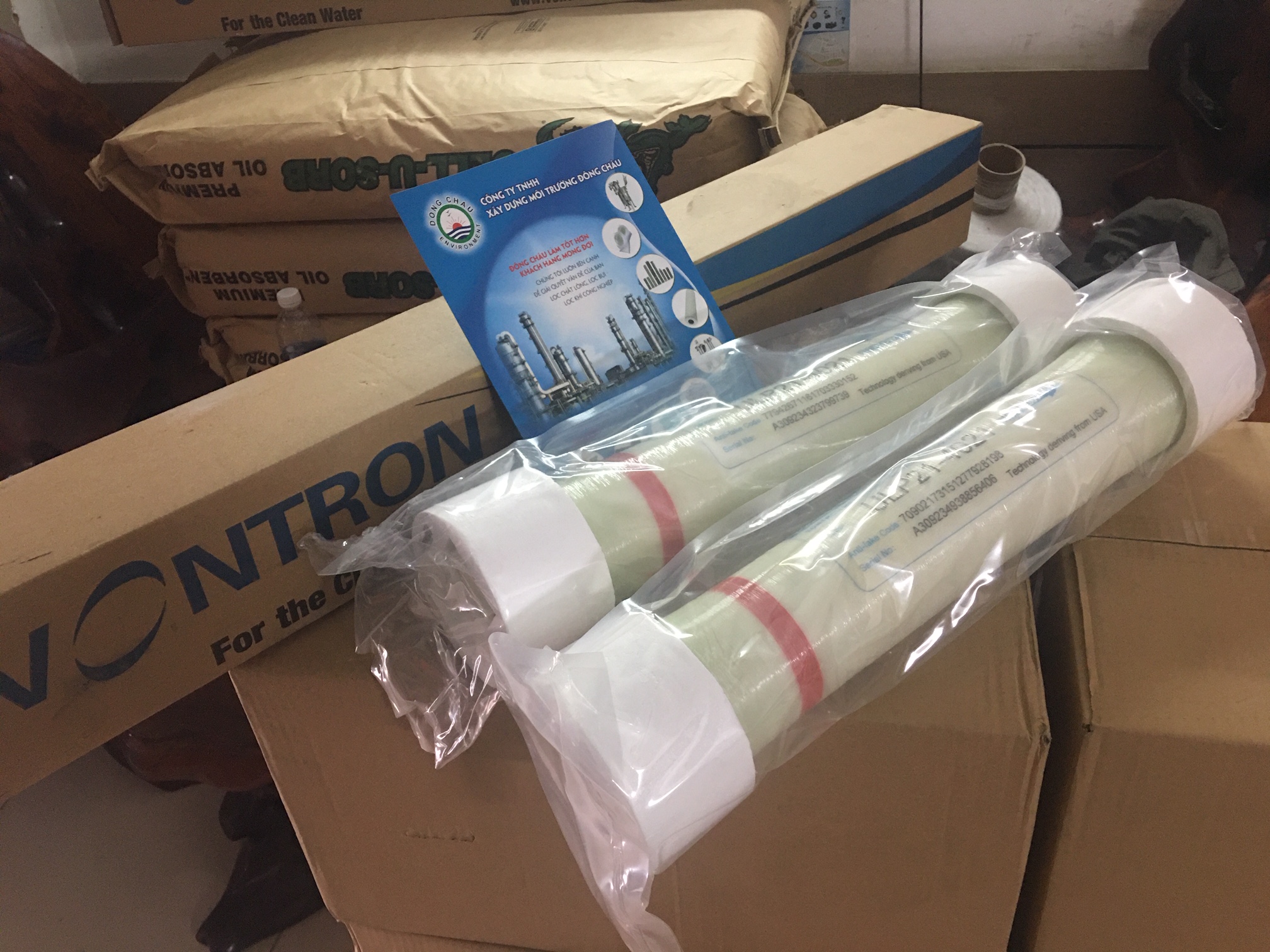 Màng RO Vontron áp thấp ULP21-4021