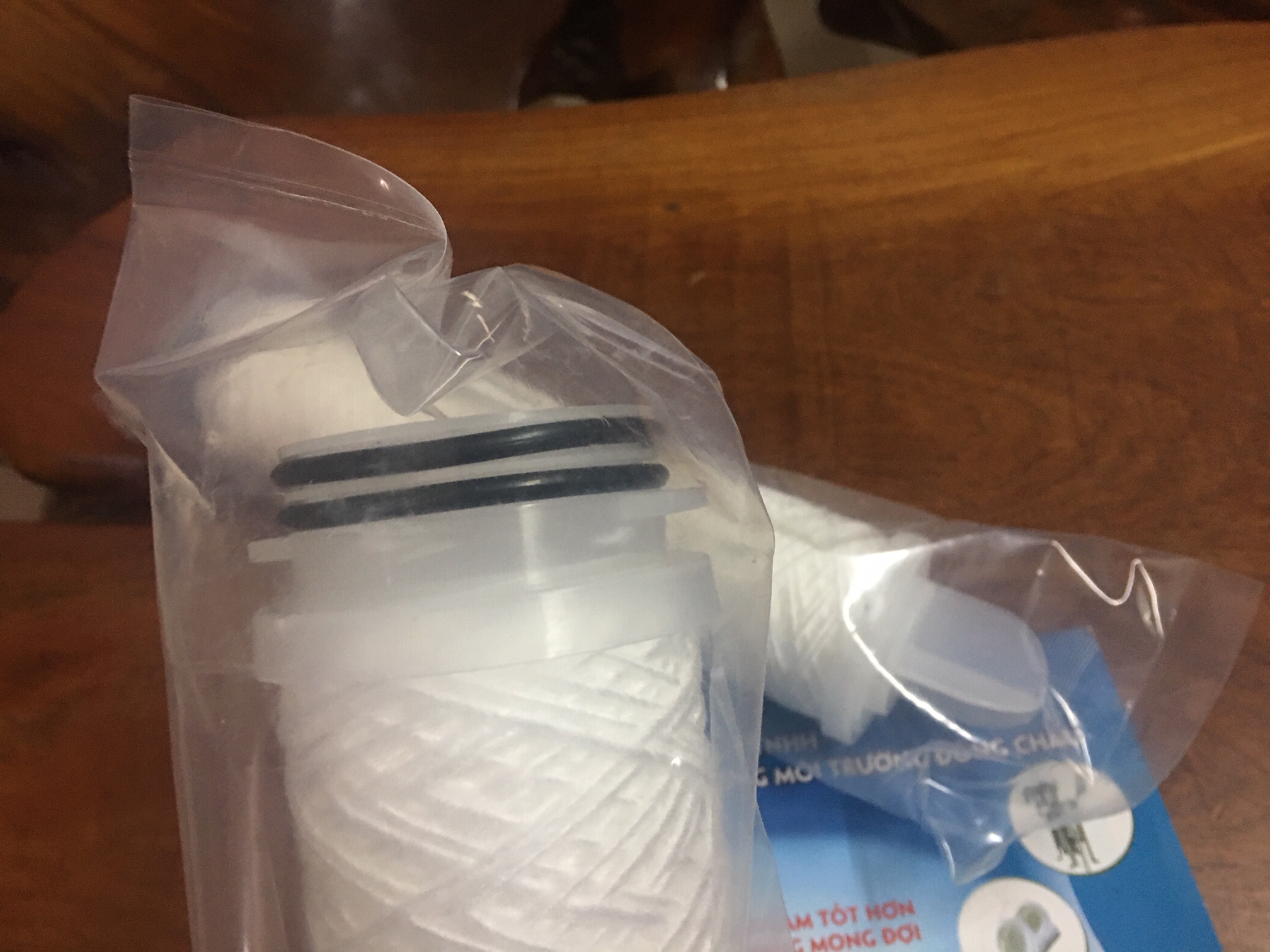 Lõi lọc sợi quấn 10 inch oring 226