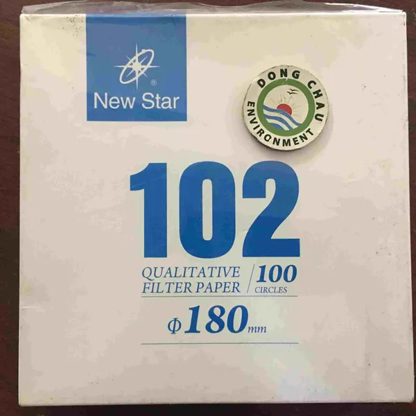 Giấy Lọc Phòng Thí Nghiệm Newstar 102 Đường Kính 180 Mm