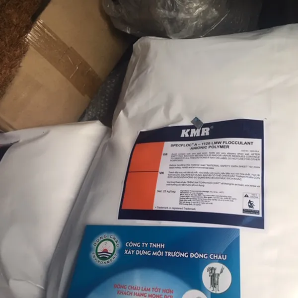 A1120 KMR Polymer Anion Trợ Lắng Keo Tụ Xử Lý Nước Của Hàn Quốc