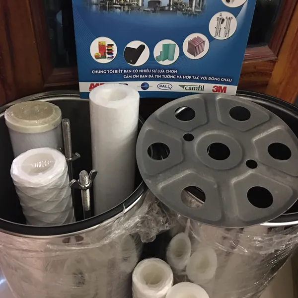 Bình lọc công nghiệp 7 lõi 30 inch TQ