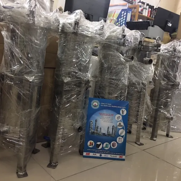 Bình lọc túi size 4 công nghiệp kiểu mới