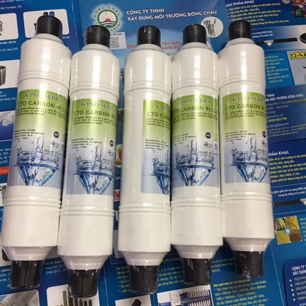 Bộ 4 Lõi Lọc Hàn Quốc Cho Máy Lọc Nước Nóng Lạnh