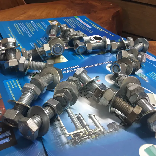 Mặt bích 2 inch kết nối bình lọc túi size 1 size 2