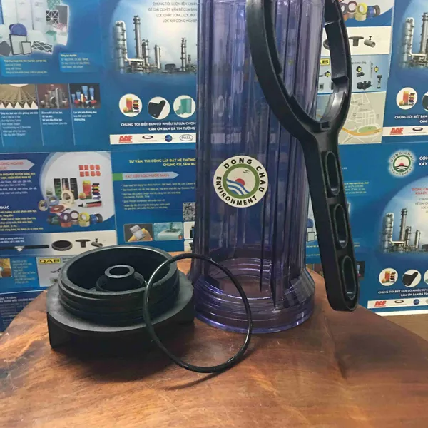 Cốc lọc nhựa trong 10 inch