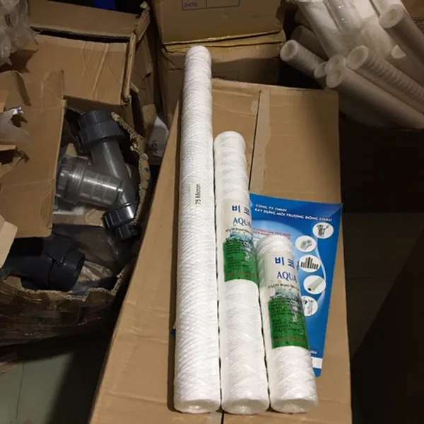 Lõi Lọc Chỉ Sợi Cuốn Aqua Hàn Quốc CPP - 75 Micron - 30 Inch