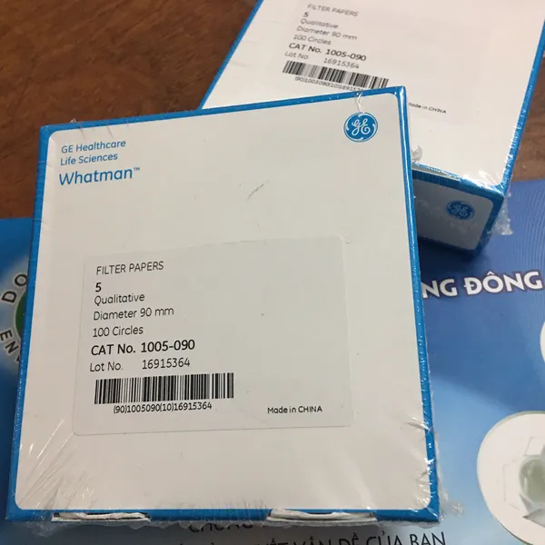 Giấy lọc cặn dung dịch hóa học whatman 1005-090