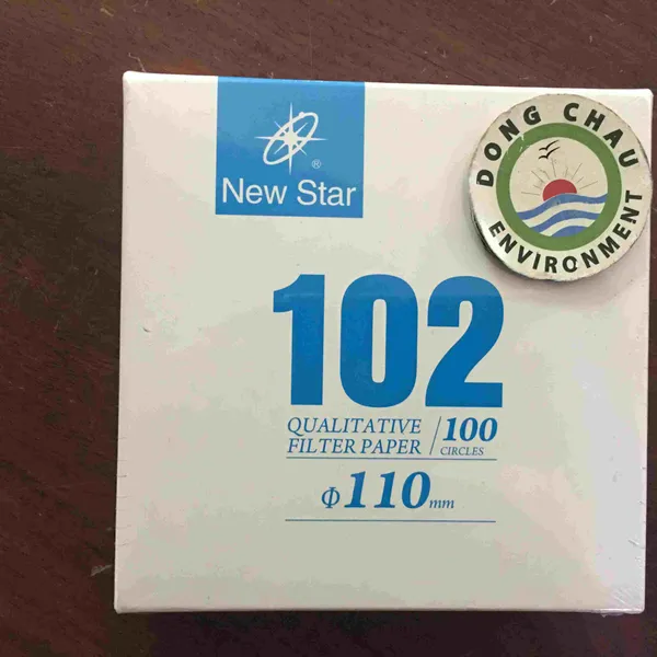 Giấy Lọc Phòng Thí Nghiệm Newstar 102 Đường Kính 110 Mm