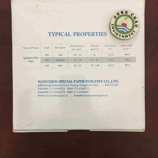 Giấy Lọc Phòng Thí Nghiệm Whatman Số 2 Đường Kính 110 Mm