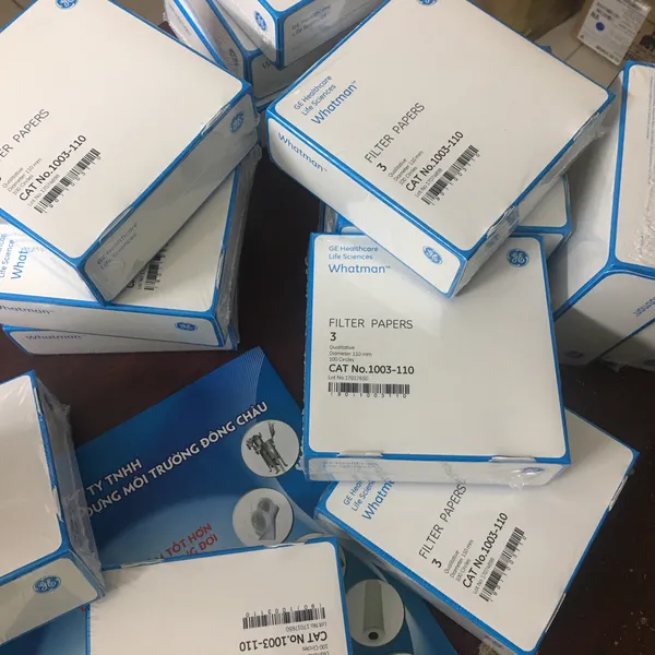 Giấy lọc phòng thí nghiệm whatman số 3 1003-110