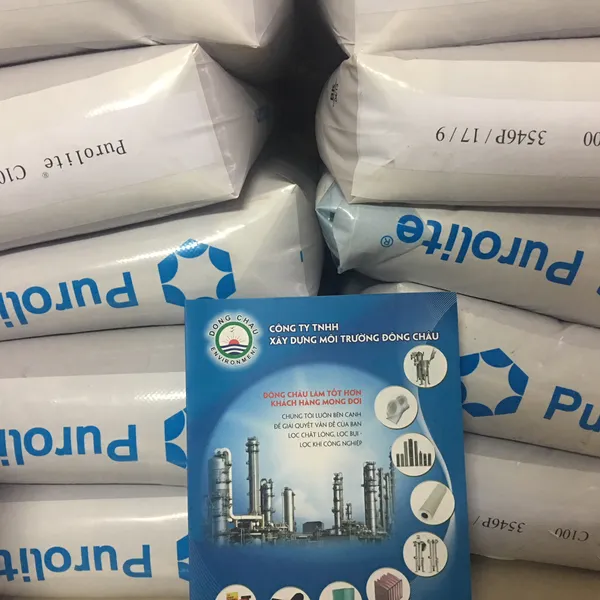 Hạt Nhựa Trao Đổi Ion Dương C100 Purolite Làm Mềm Nước