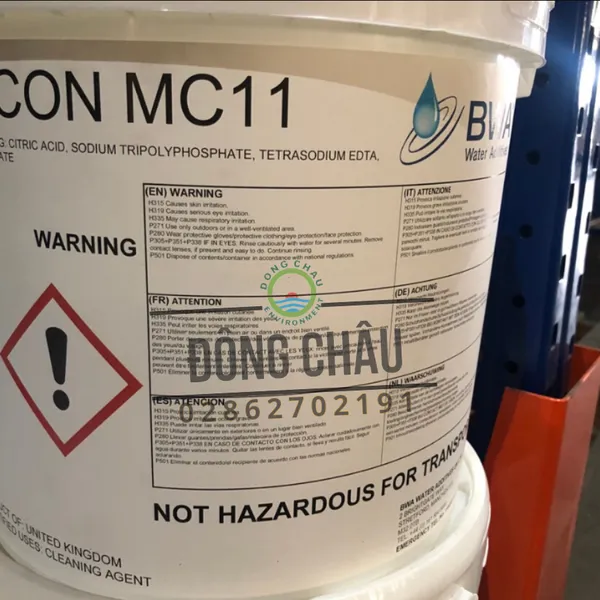 Hóa chất tẩy cáu cắn hữu cơ Flocon MC11