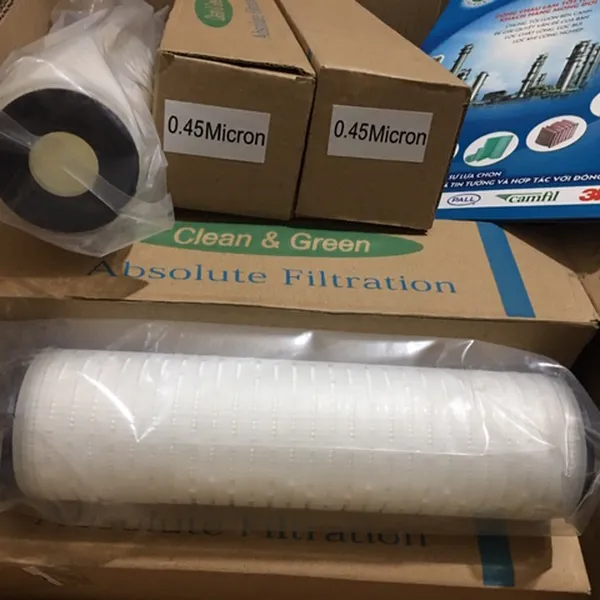 Lõi Giấy Xếp Clean Green Hàn Quốc MP - 0.45 Micron - 10 Inch DOE