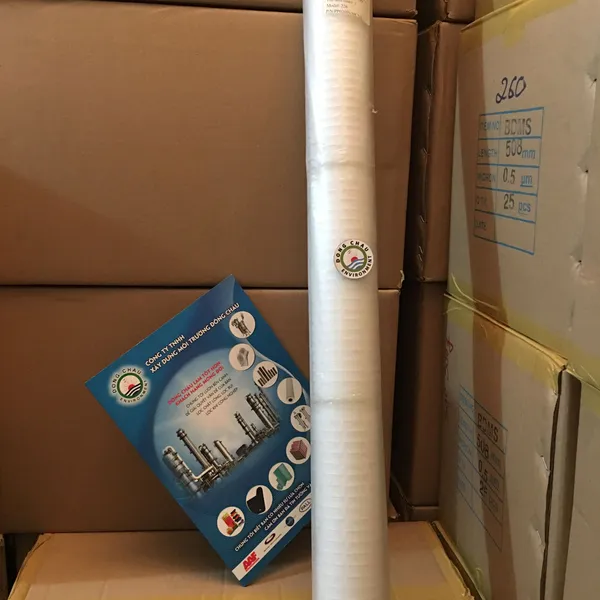 Lõi Lọc Giấy Xếp 1 Micron 30 Inch Oring 226